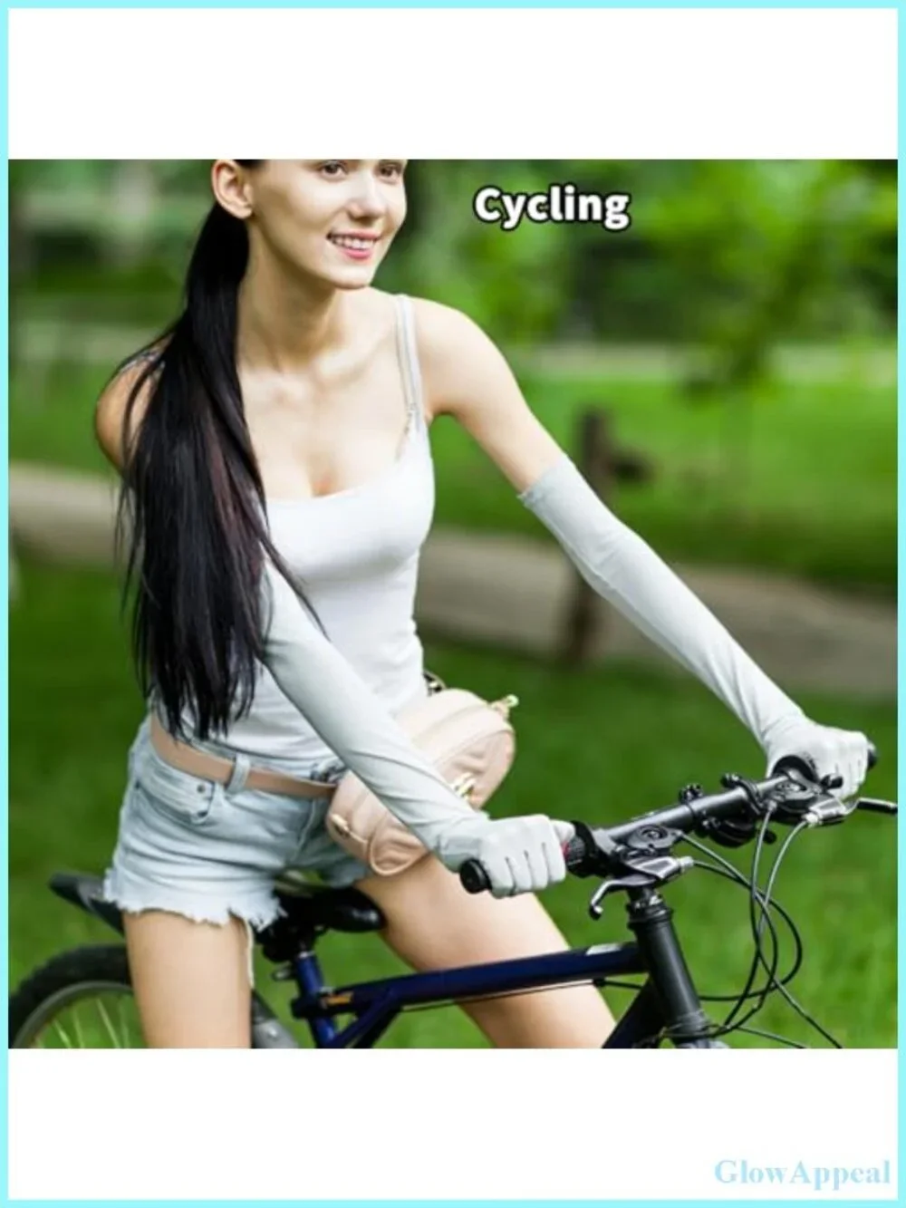 UV Protection Cycling Gloves with Touchscreen, Non-Slip, UPF 50+